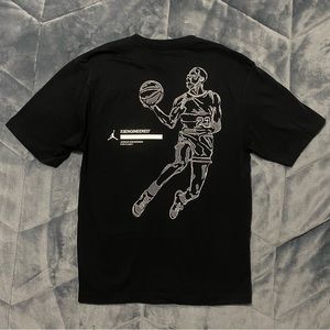NWOT 23ENGINEERED Jordan black graphic tshirt